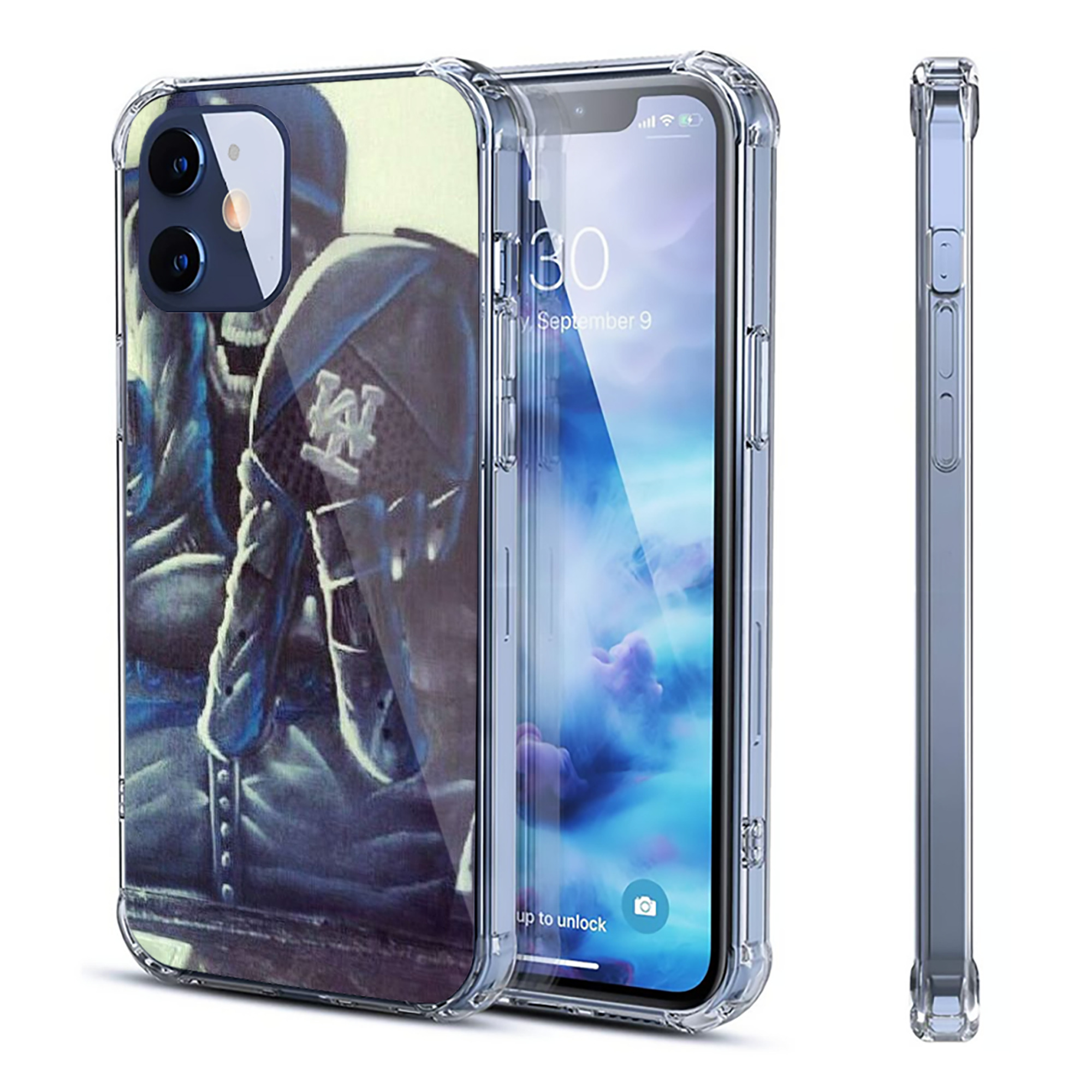  Clear IPhone 12 Case – Soft TPU With UV Print – Enhanced Drop Protection, Precise Fit, Anti-Fingerprint, Customizable Design, Scratch-Resistant, Yellow-Resistant